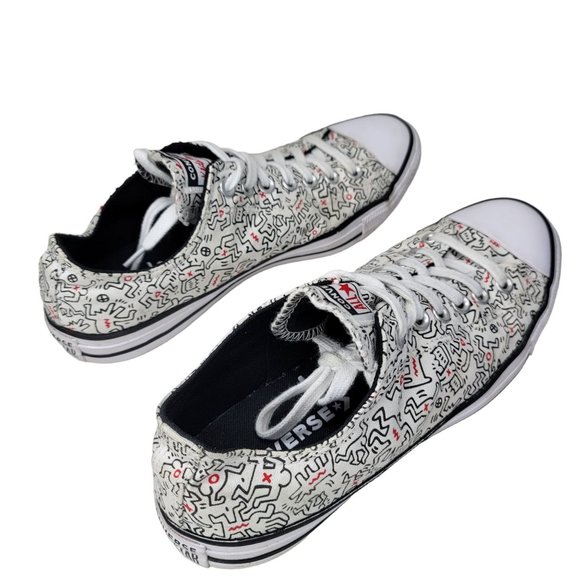 Converse Keith Haring collaboration converse all star low top sneaker size 9 men - Picture 8 of 11